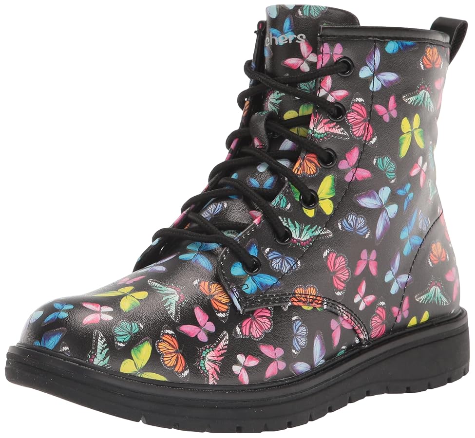 Amazon.com | Skechers Kids Girls Gravlen-Lil Butterfly Boot